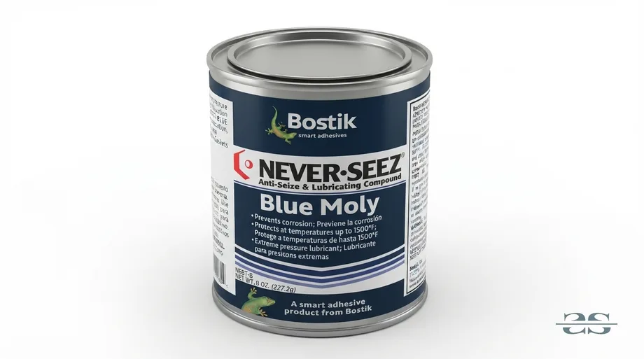 Молибденово-никелевая противозадирная смазка Bostik Never-Seez Blue Moly NBBT-8, 227 г