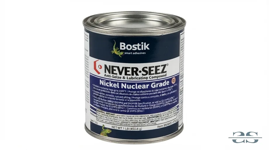 Никелевая противозадирная смазка атомного класса Bostik Never-Seez Nickel Nuclear Grade NG-165, 454 г