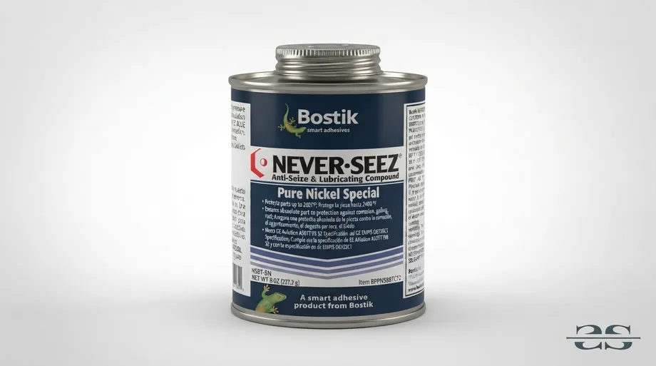 Никелевая высокотемпературная противозадирная смазка Bostik Never-Seez Pure Nickel Special NSBT-8N, 227 г